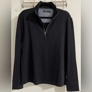 Brand New Black Quarter Zip Nautica Sweater Men’s (M)